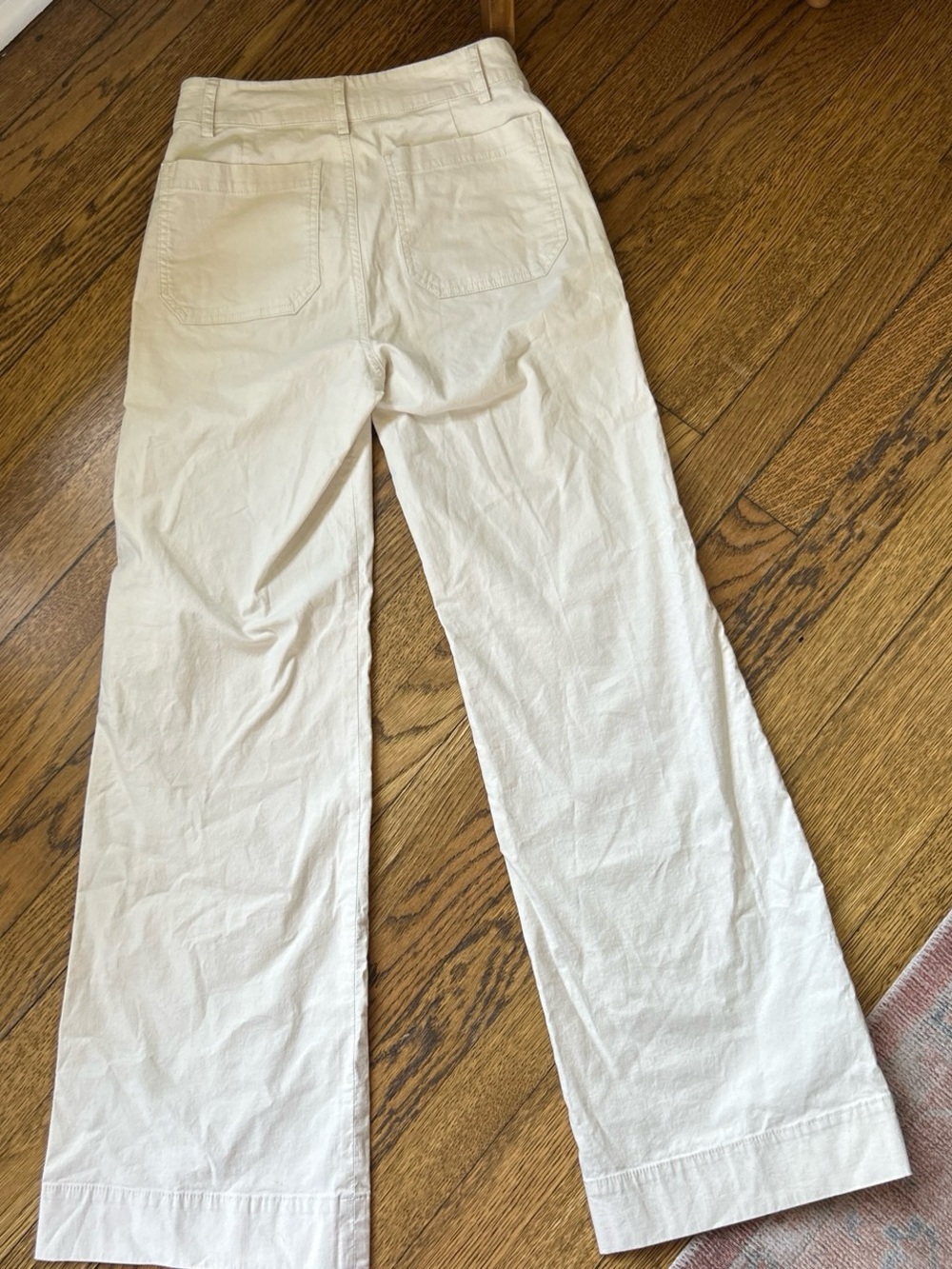 NWOT J. Crew Lizzie Wide-Leg Pant in Cream - Picture 8 of 8